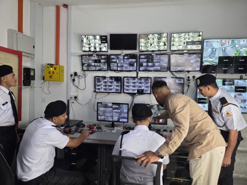 Tiger Force control room CCTV monitoring