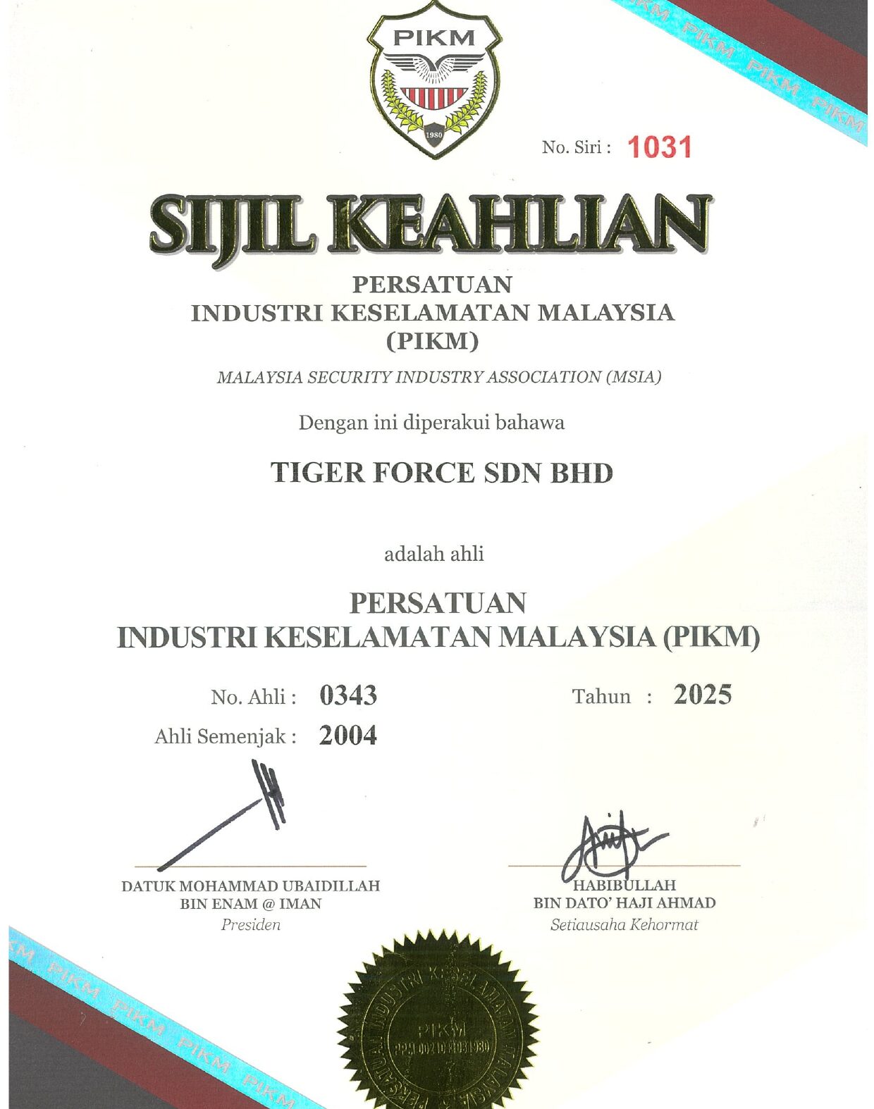 TIGER FORCE - SIJIL PIKM 2025_page-0001